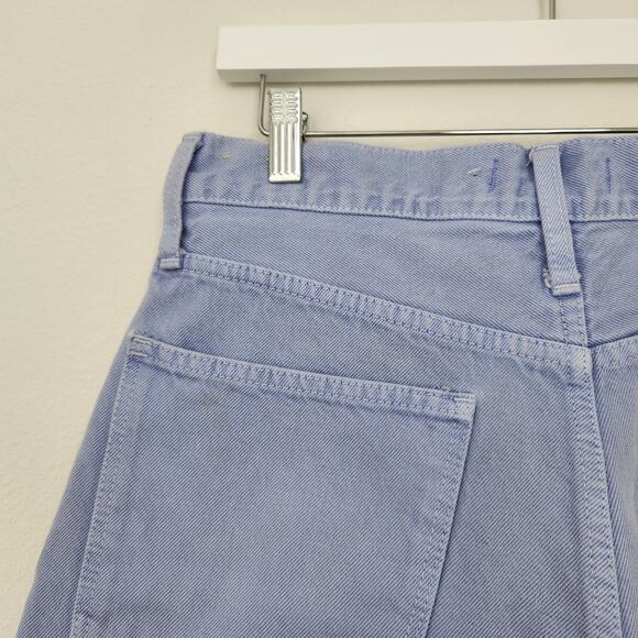 Madewell The Momjean Short High Rise Cutoff Denim Shorts Light Blue 28 - Picture 5 of 8